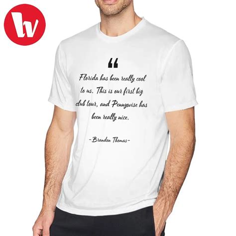 Pennywise T Shirt Brandon Thomas Famous Quote About Cool T Shirt Short
