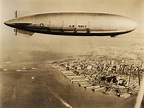 USS Akron was a helium-filled rigid airship of the U.S. Navy - Image Abyss
