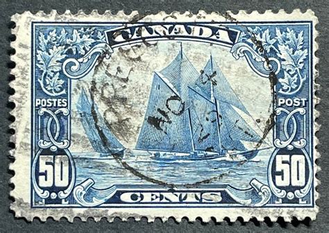 Canada Scott 158 Used Famous Bluenose Schooner Canada General