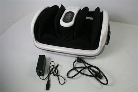 Cloud Massage Shiatsu Deep Kneading Therapy Foot Massager Machine W Heat White Ebay
