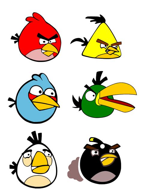 Angry Birds Cartoon Characters Images And Photos Finder