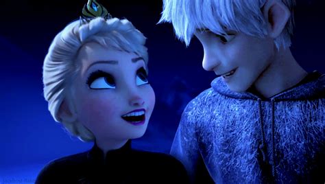 Jack Frost And Elsa ~ What A Cute Couple Jack Y Elsa Jack Frost And