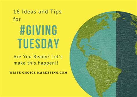 16 Giving Tuesday Ideas And Tips For A Successful Campaign
