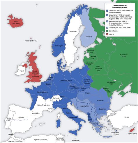 Filesecond World War Europe 1941 Map Depng Wikimedia Commons