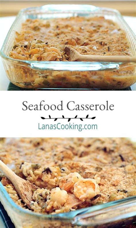 The best casserole recipes you can easily make ahead of time, including lasagna, strata, and pot pie. Seafood Casserole | Recipe | Seafood casserole recipes, Seafood bake, Seafood recipes