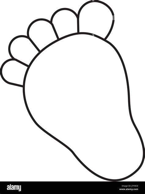 Baby Foot Icon Stock Vector Image And Art Alamy
