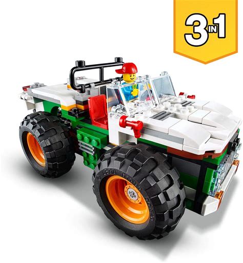 Lego® 31104 Creator 3 In 1 Monster Burger Truck Toy Off Roader