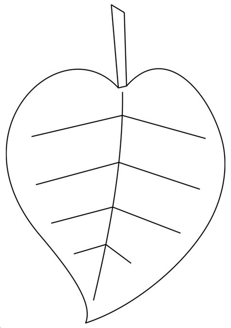 Leaf Templates Free Printable Web These Free Printable Leaf Templates