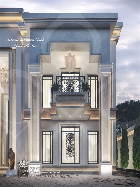 Luxury New Classic Villa On Behance New Classic Villa Indian House