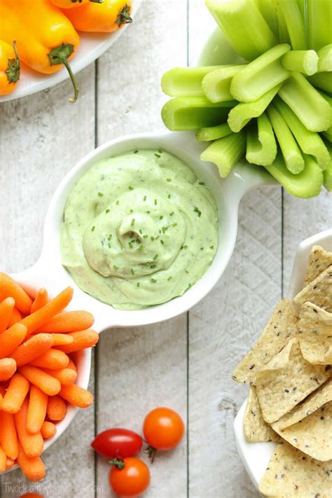 5 Minute Avocado Ranch Dip With Greek Yogurt Recipe Healthy