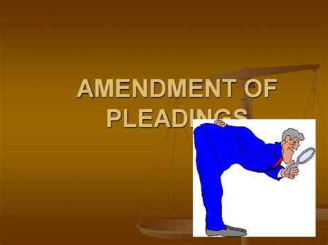 Ppt Amendment Of Pleadings Powerpoint Presentation Free Download Id