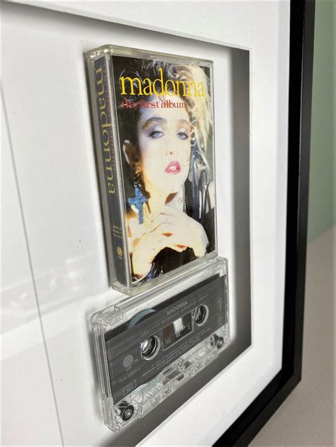 Madonna First Album Cassette Art Original Cassette Print Etsy
