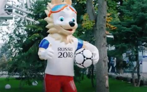zabivaka la mascota oficial del mundial de fútbol rusia 2018