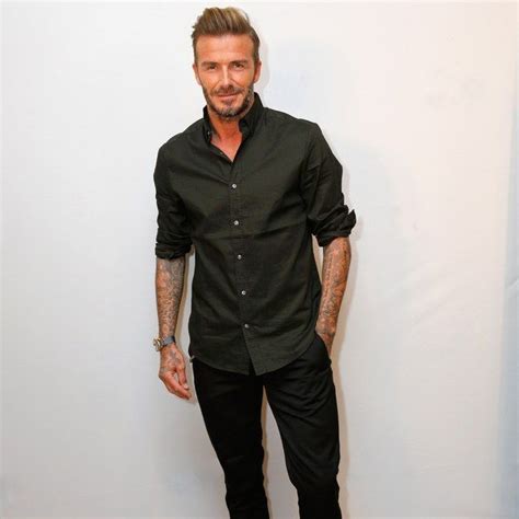 David Beckham Shows You The Right Way To Show Off Your Freshest Shoes