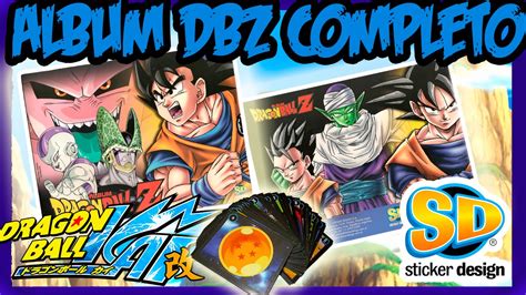 Le seuil nombre de pages: Album de Figuritas Dragon Ball Z kai 2014 Completo Sticker Design - YouTube