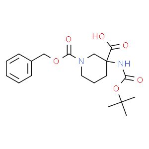 Boc Amino Cbz Piperidine Carboxylic Acid CAS J W