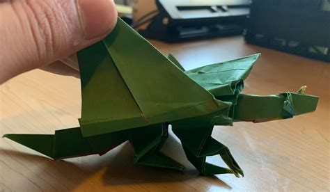 Turtle Dragon Designed And Folded By Me Origami