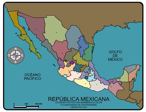 Imágenes De Mapa De México Con División Política Y Nombres Pam