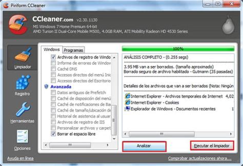 Cómo Limpiar Y Optimizar Tu Pc Con Ccleaner