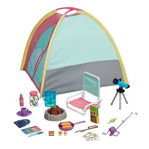 My Life As Camping Play Set For 18 Dolls 40 Pieces Lacienciadelcafe