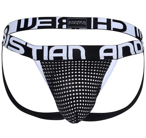 Andrew Christian Jockstrap Almost Naked Mesh Jock Zwart