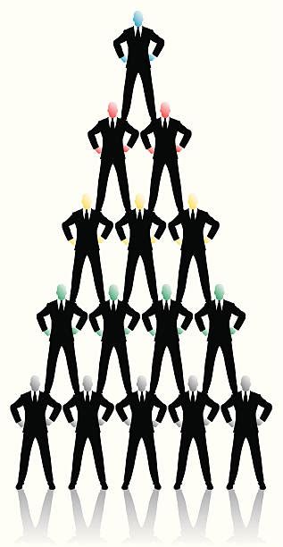 Human Pyramid Clip Art Vector Images And Illustrations Istock