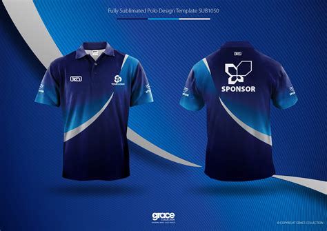 Sublimated Polo Shirt Template Sublimation Polo Shirt