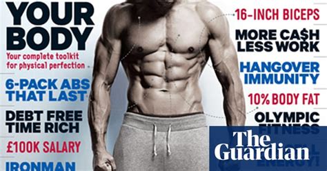 Mens Health Covers In Pictures Media The Guardian