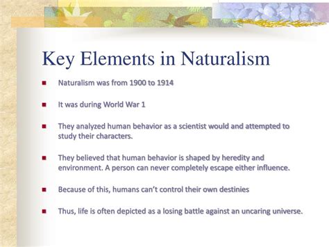 Ppt Naturalism Early 19 Th Century Movement Powerpoint Presentation