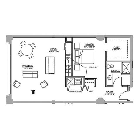Floor Plan 2d Junior House Lofts
