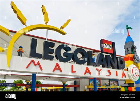 Legoland Malaysia Sign Stock Photo Alamy