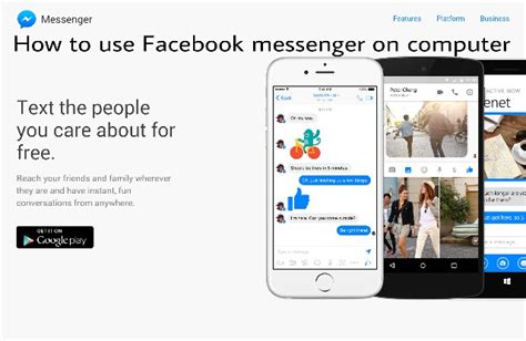 How To Use Facebook Messenger On A Computer Techdotmatrix