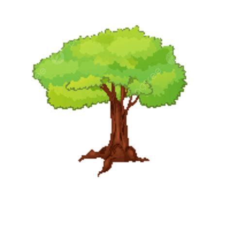 大樹向量卡通綠色 大樹 矢量 卡通向量圖案素材免費下載，png，eps和ai素材下載 Pngtree