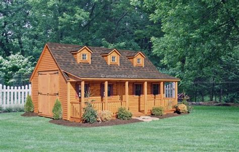 Log Cabin Heritage Sheds Amish Mike Amish Sheds Amish Barns Sheds