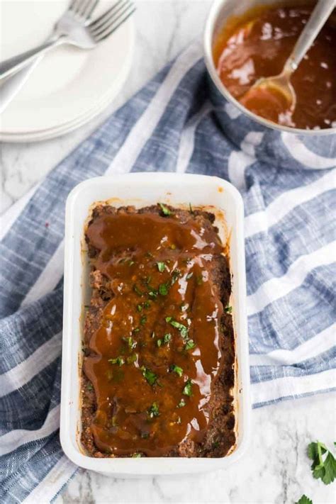 Classic Meatloaf With Brown Gravy Just Like Moms