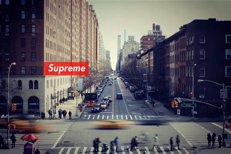 Supreme New York Wallpaperurban Areametropolitan Areacitystreet