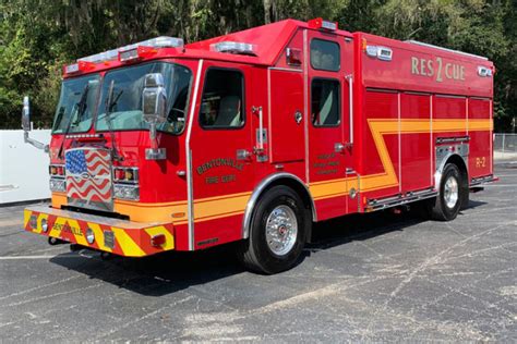 E One Heavy Rescue Walk Around Fire Apparatus Fire Trucks Fire