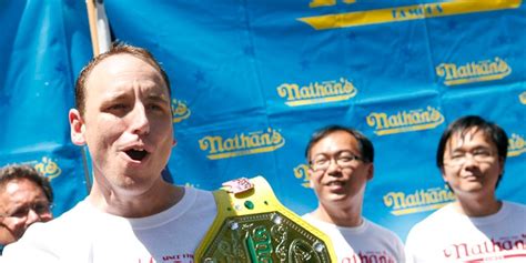 Joey Chestnut Wins Nathans Hot Dog Eating Competition Fox News