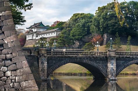 Nijubashi Bridge Double Bridge At The Imperial Palace Tokyo Japan