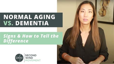 Normal Aging Vs Dementia Signs And How To Tell The Difference Youtube