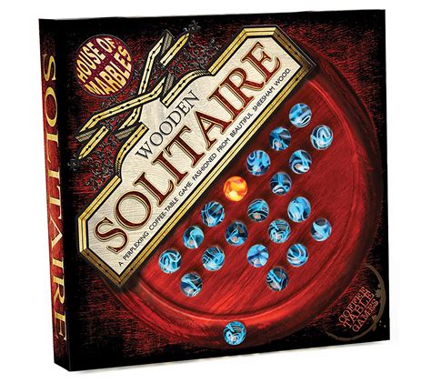 House Of Marbles Standard Wooden Solitaire Brain Teaser Puzzle