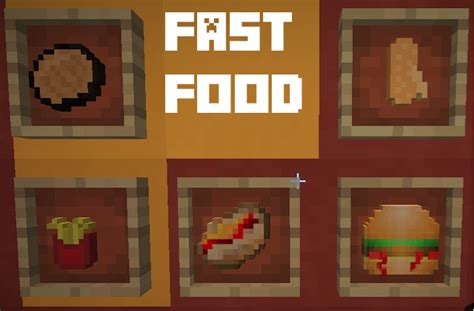 Minecraft Food Texture Pack