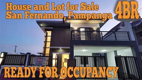 Soldhouse And Lot For Sale San Fernando Pampanga Ready For Occupancy