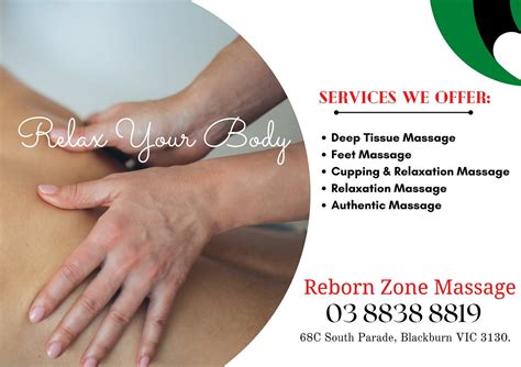 client review 🌟⭐⭐⭐⭐⭐ “exceptional massage experience at reborn zone massage in blackburn vic” 🌟