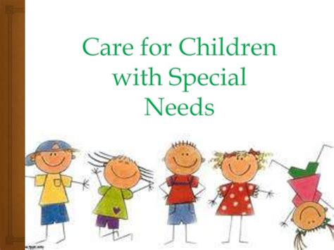 Care For Children With Special Needs