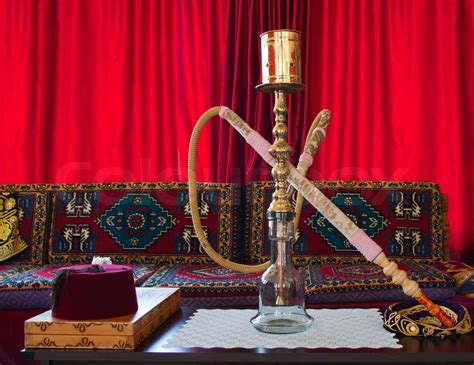Hookah Room With A Hookah Stock Image Colourbox