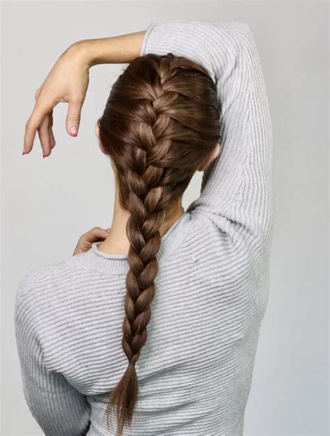 A Step By Step Guide On How To French Braid Your Hair French Braid