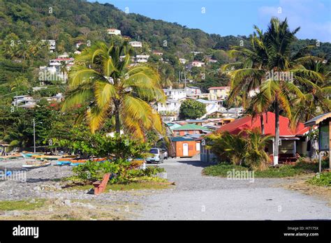 Fishing Village In Dominica Caribbean Islands Stock Photo Alamy
