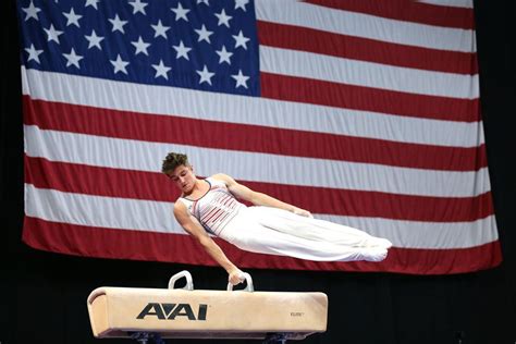 Michael Fletcher Off To Flying Start At Us Gymnastics Championships The Boston Globe