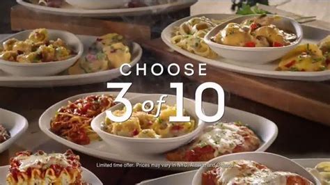 Olive garden's food is prepackaged and not prepared in restaurant. Olive Garden Create Your Own Tour of Italy TV Spot, 'Choose Three' - iSpot.tv